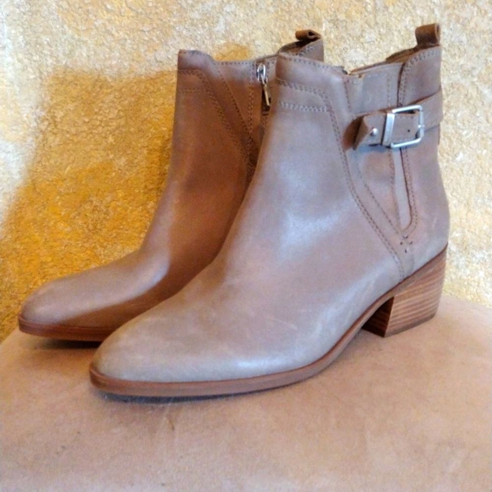 Lucca Lane Leather Ankle Boots Sz 10 NWoB - Picture 5 of 11